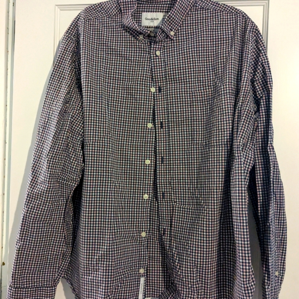 Men's gingham button down - Picture 2 of 3